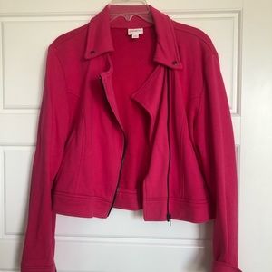 Lularoe Pink Presley Moto Jacket